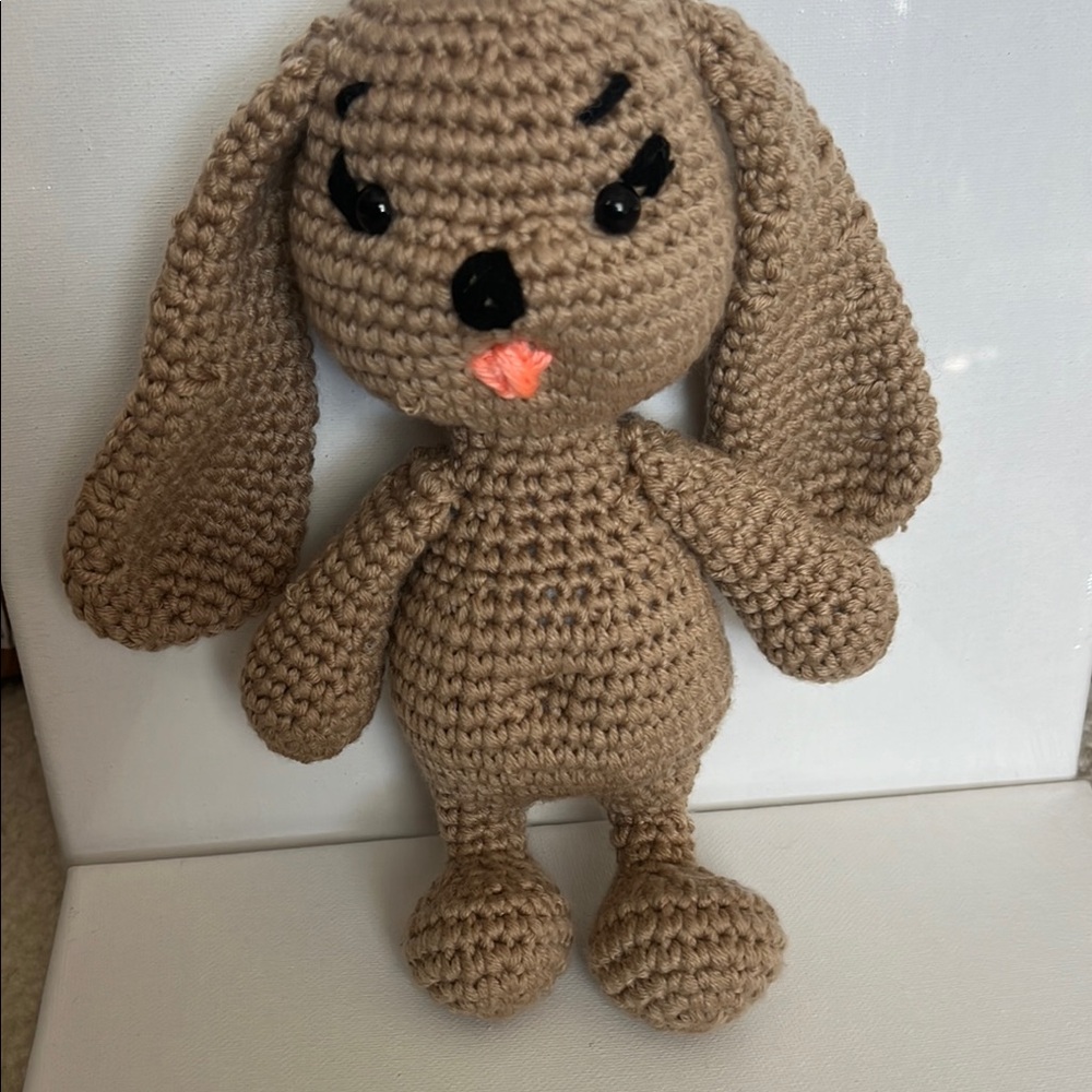 Handmade Crochet Bunny Plush Toy